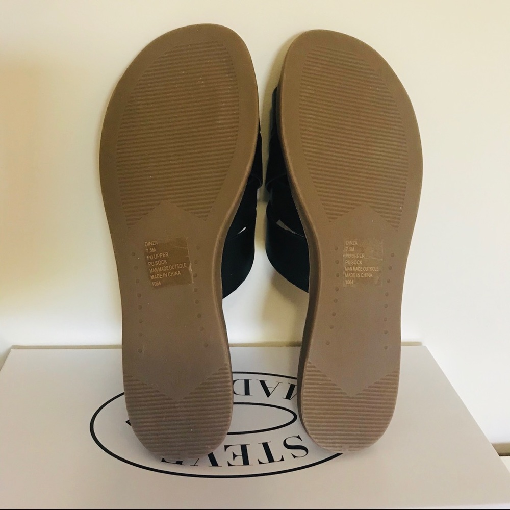 📍📍SOLD📍📍Steve Madden Dinza black Sandal size - Picture 7 of 7